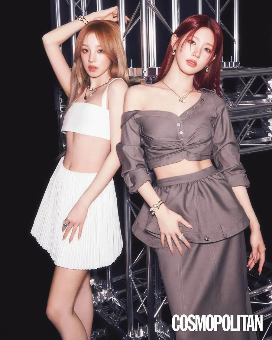 (G)I-DLE Minnie, Miyeon & Yuqi @ Cosmopolitan Korea March 2024