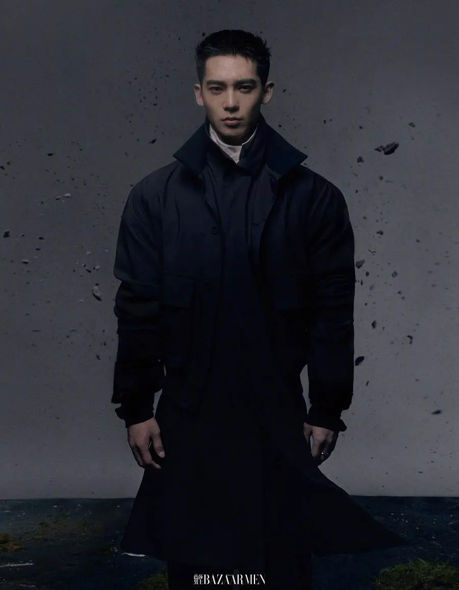 YuShi @ Harper's BAZAAR Men China April 2024