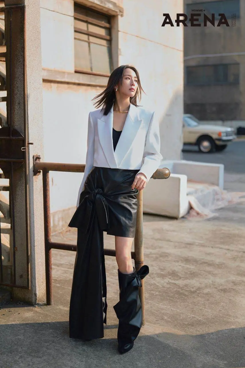 Janine Chang @ Arena HOMMES+ China March 2024