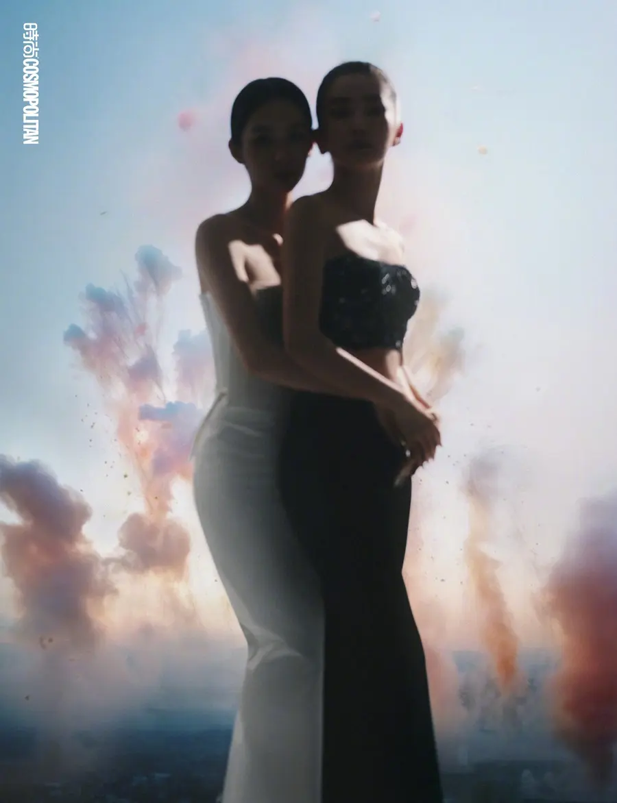 Li Bingbing & Zhou Ye @ Cosmopolitan China April 2024