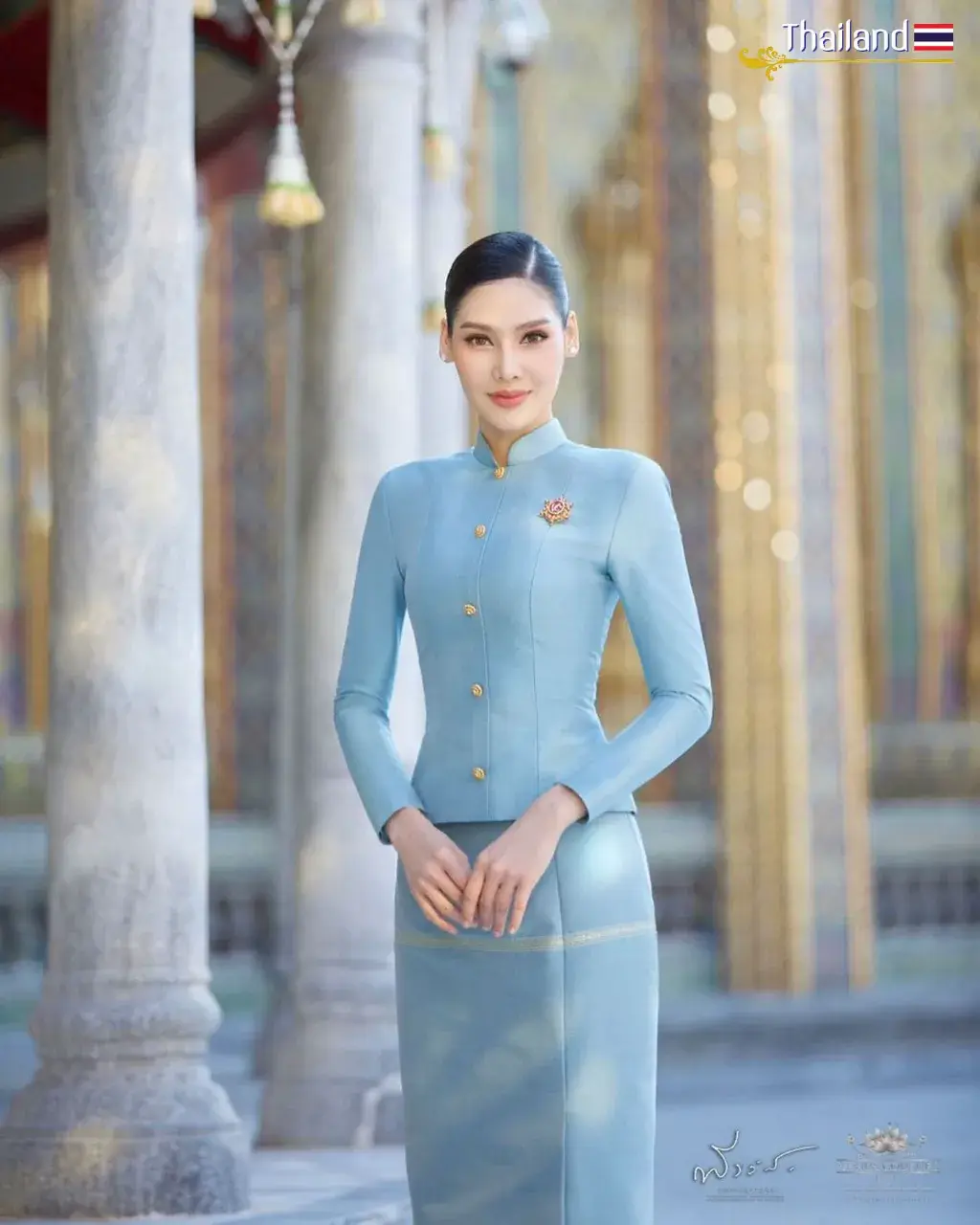 THAILAND 🇹🇭 | Thai Chitralada Dress: National Outfit