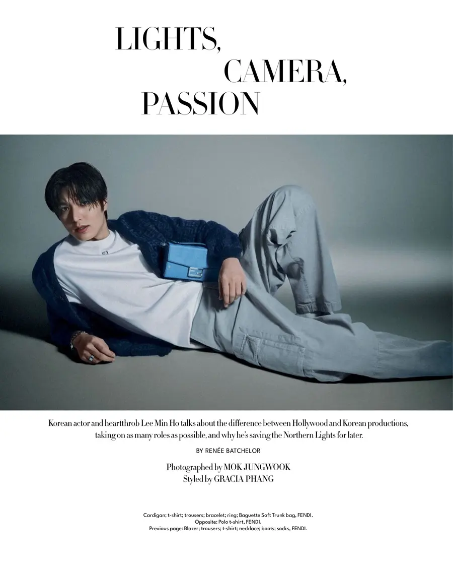 Lee Min Ho @ Harper's BAZAAR Singapore April 2024