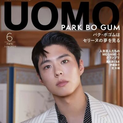 Park Bo Gum @ UOMO Japan June 2024