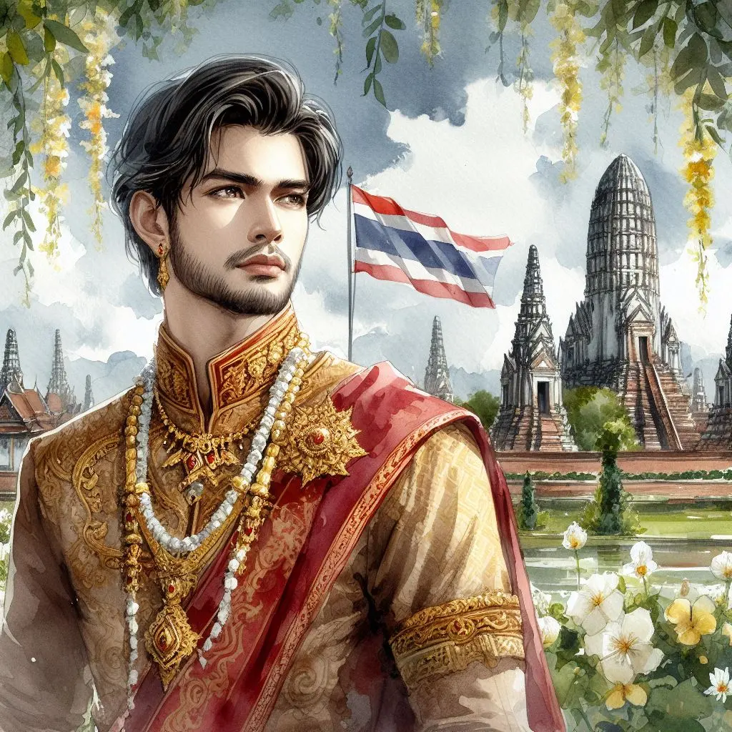 THAILAND 🇹🇭 | AI ART: Thai traditional dress