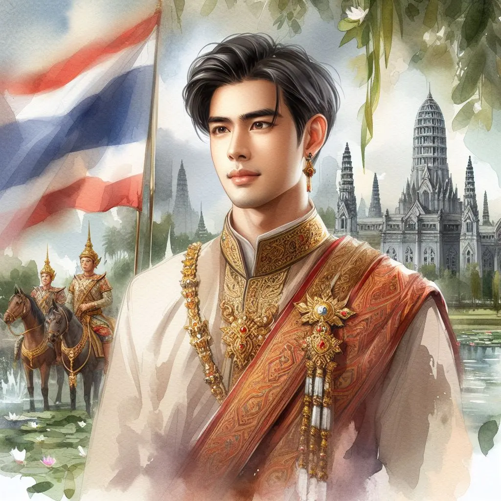 THAILAND 🇹🇭 | AI ART: Thai traditional dress
