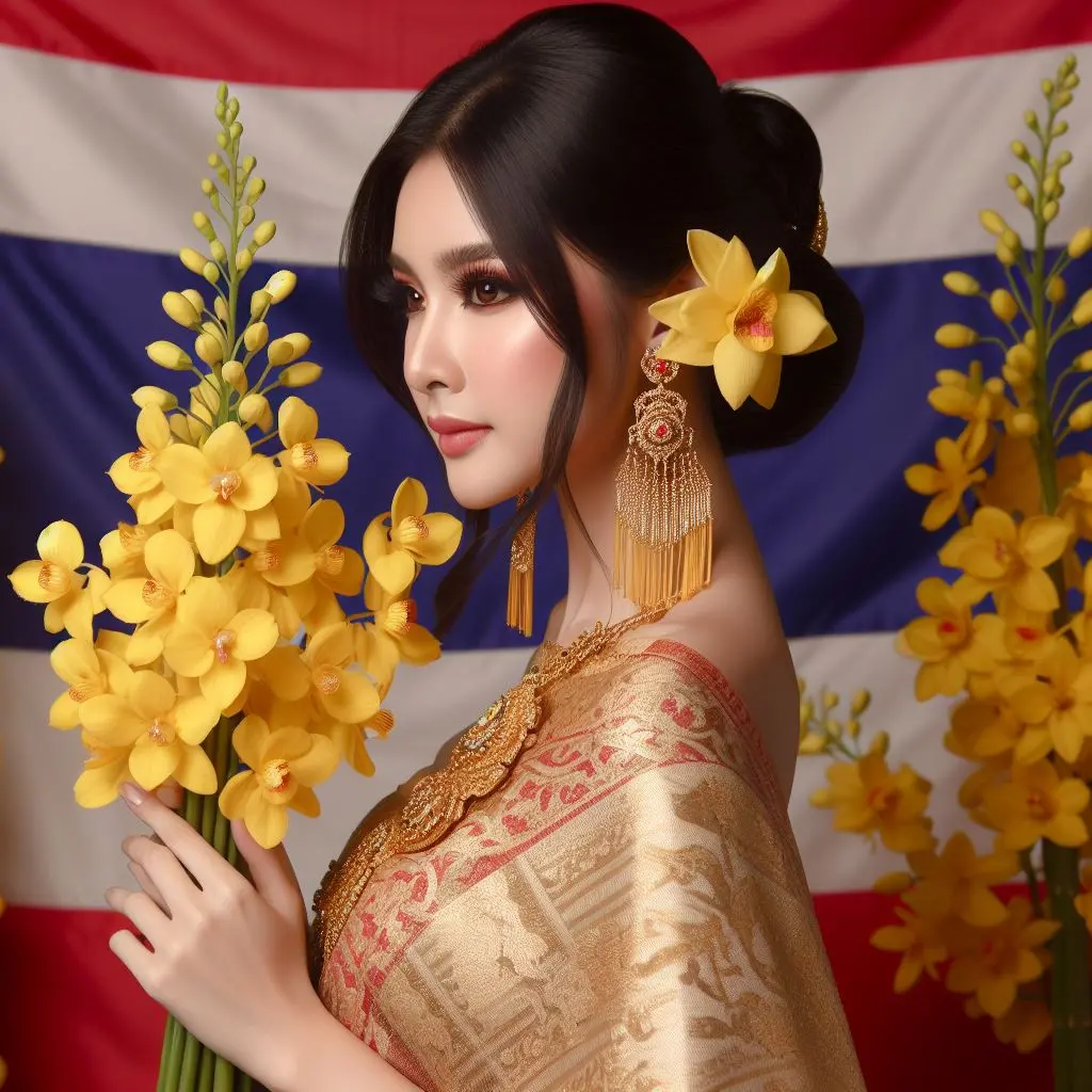 THAILAND 🇹🇭 | AI ART: Thai traditional dress ✦