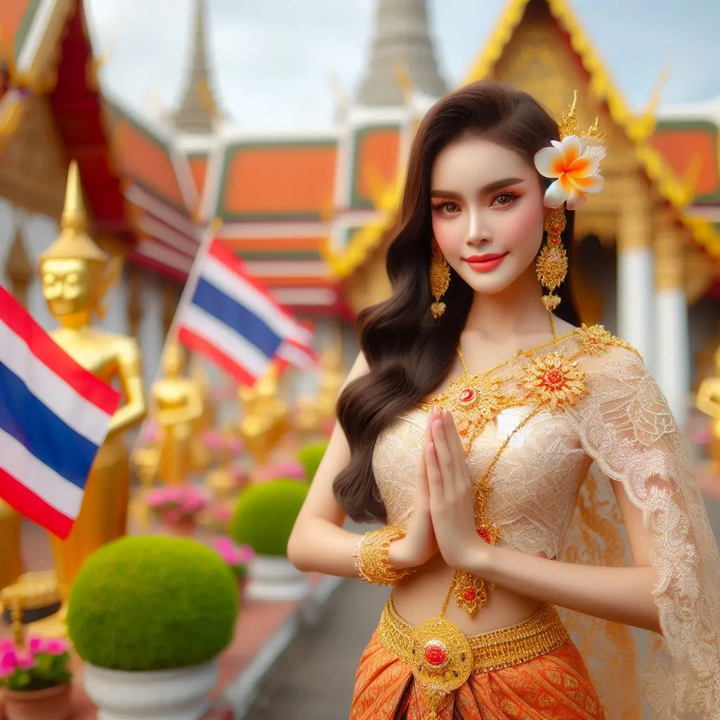 THAILAND 🇹🇭 | AI ART: Thai traditional dress ✦