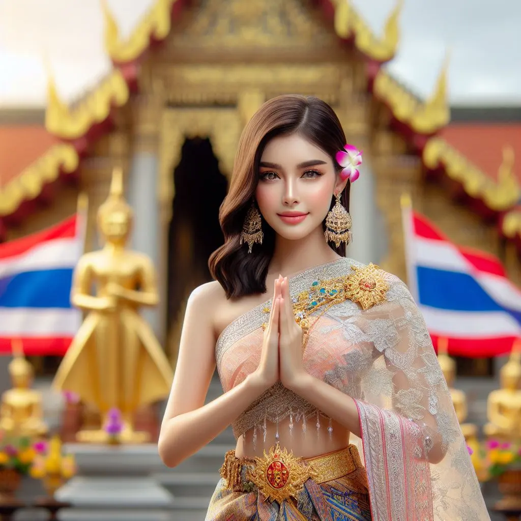 THAILAND 🇹🇭 | AI ART: Thai traditional dress ✦