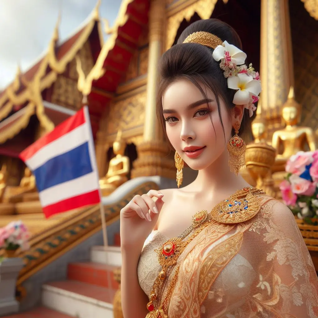 THAILAND 🇹🇭 | AI ART: Thai traditional dress ✦