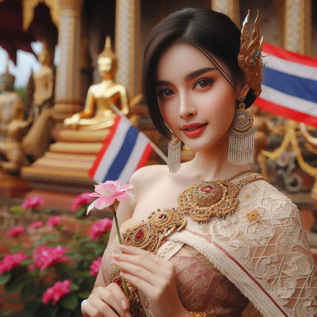 THAILAND 🇹🇭 | AI ART: Thai traditional dress ✦