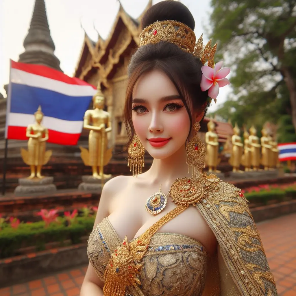 THAILAND 🇹🇭 | AI ART: Thai traditional dress ✦