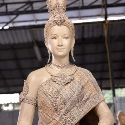Sculpture of Jamadevi 🇹🇭