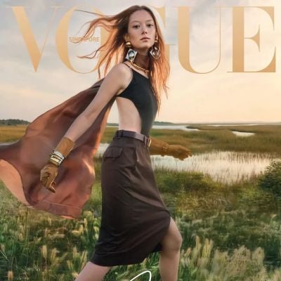 Sara Grace Wallerstedt @ VOGUE Singapore May 2024
