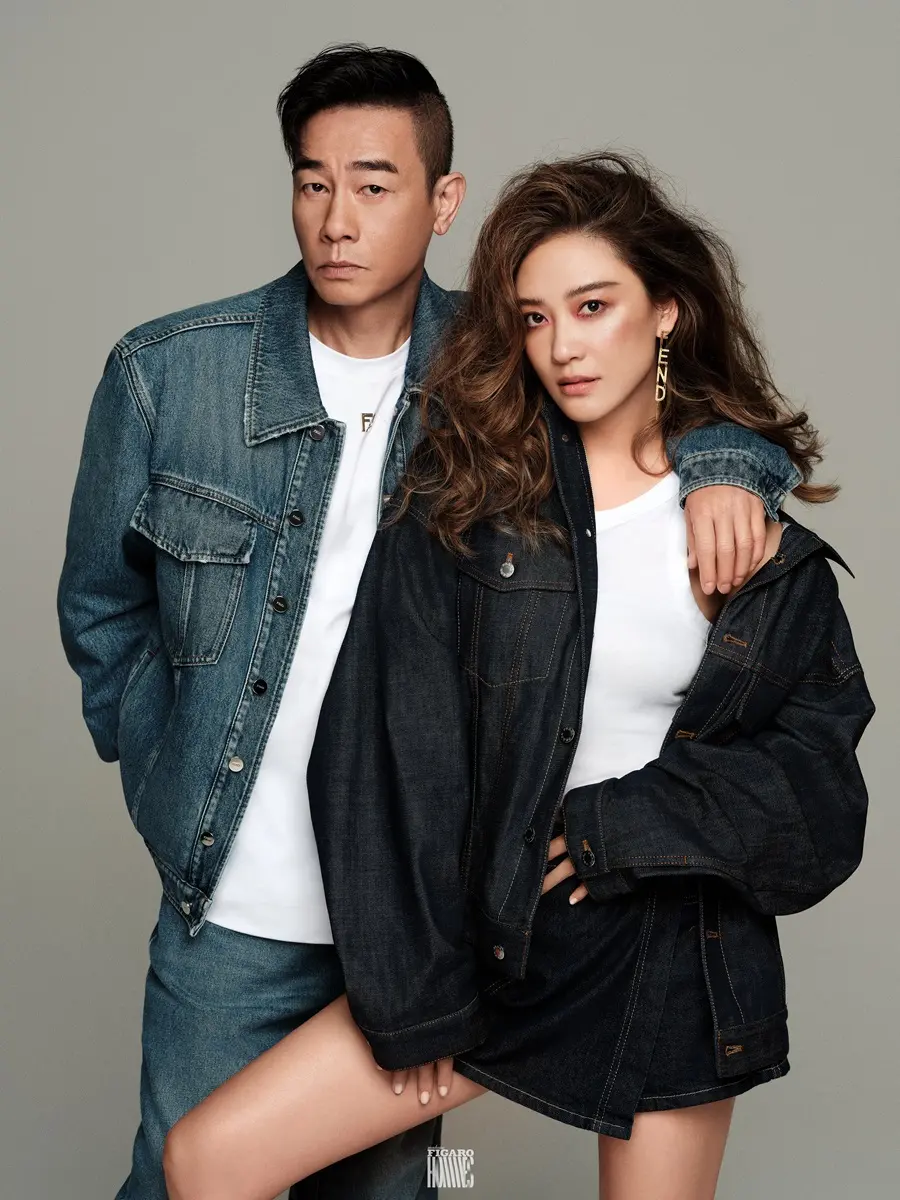 Jordan Chan & Cherrie Ying @ madame FIGARO Hommes China May 2024