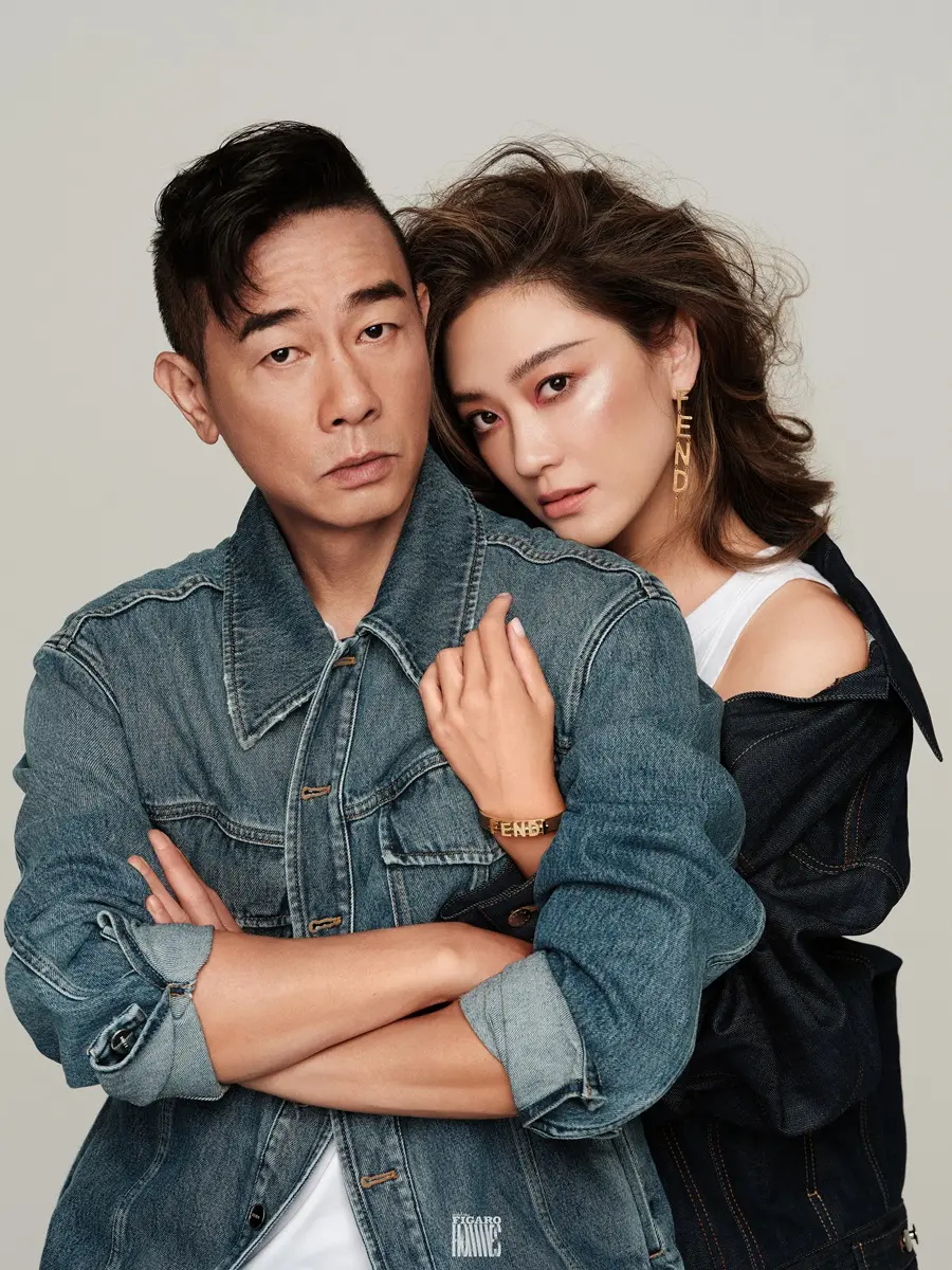 Jordan Chan & Cherrie Ying @ madame FIGARO Hommes China May 2024