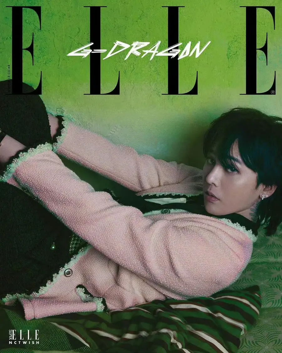 G-Dragon @ ELLE Korea July 2024