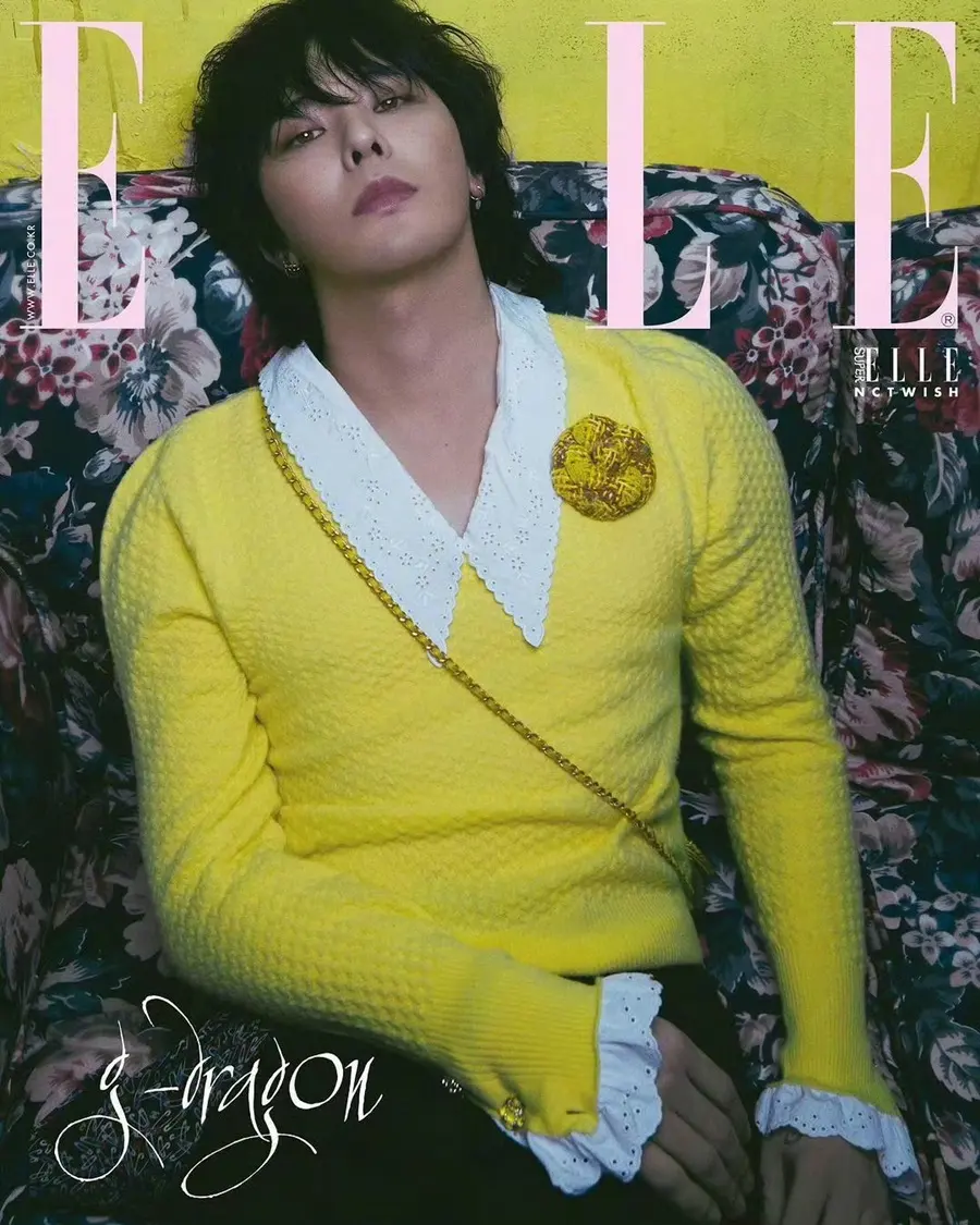 G-Dragon @ ELLE Korea July 2024