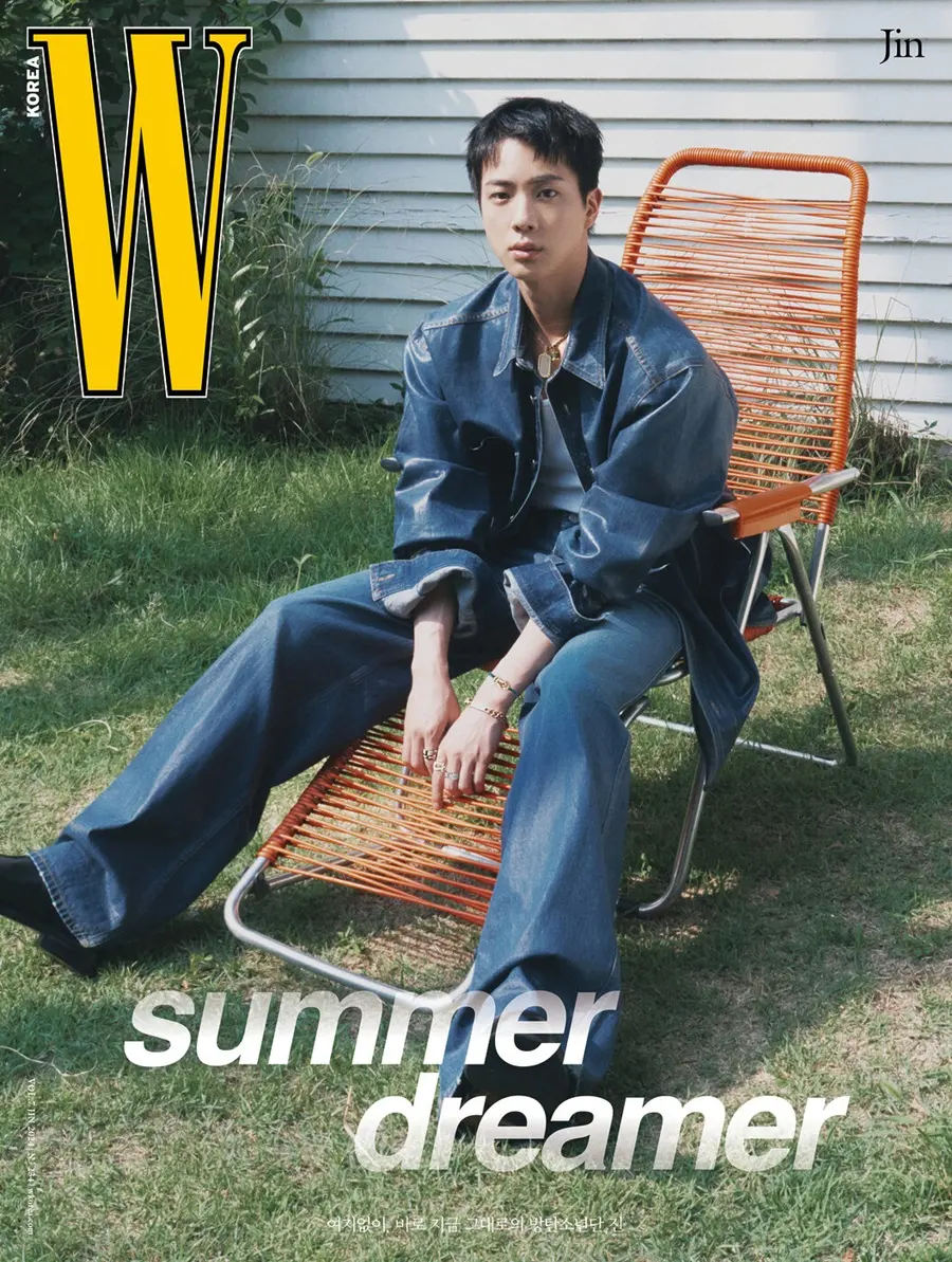 BTS Jin @ W Korea August 2024