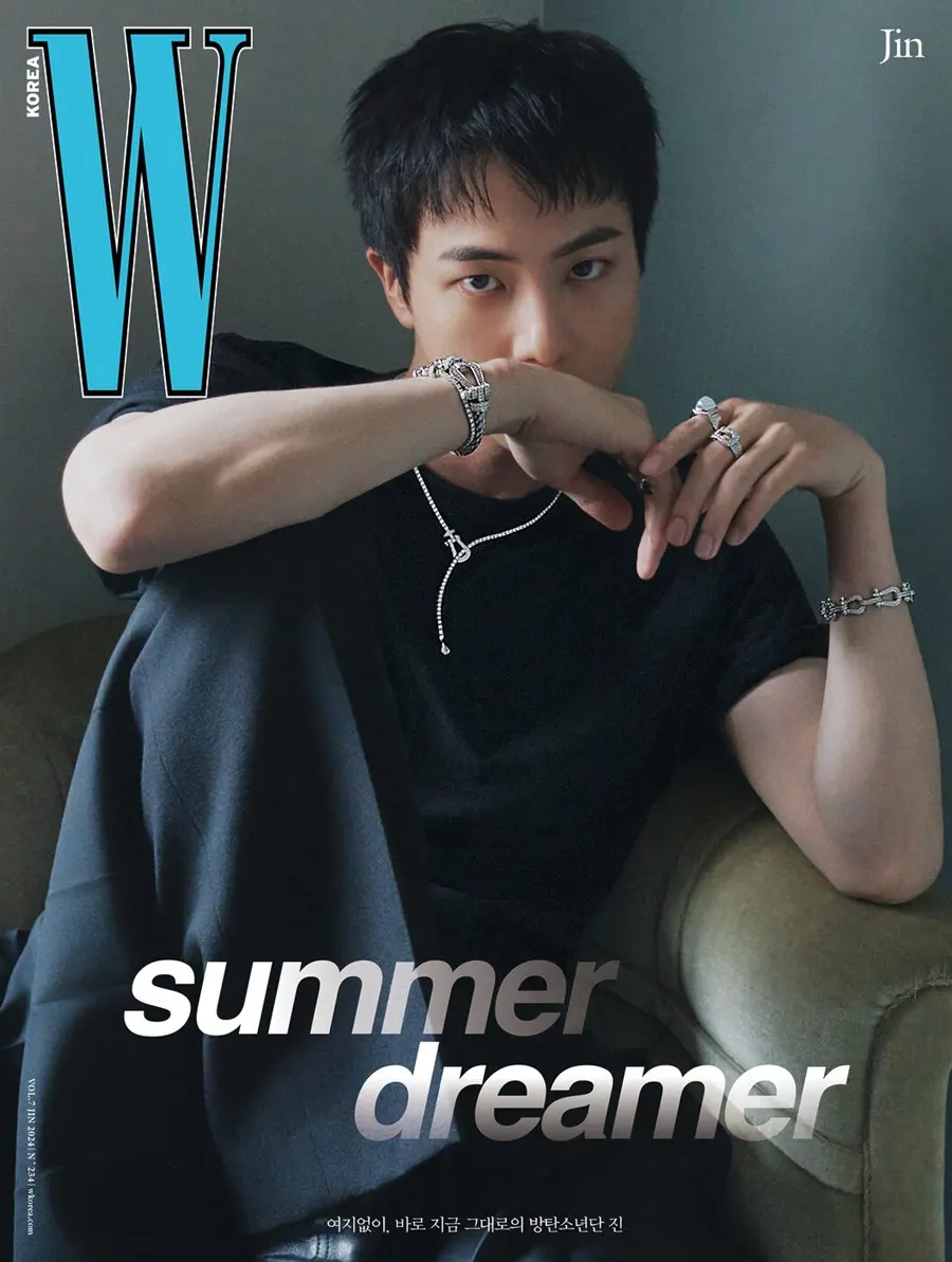 BTS Jin @ W Korea August 2024