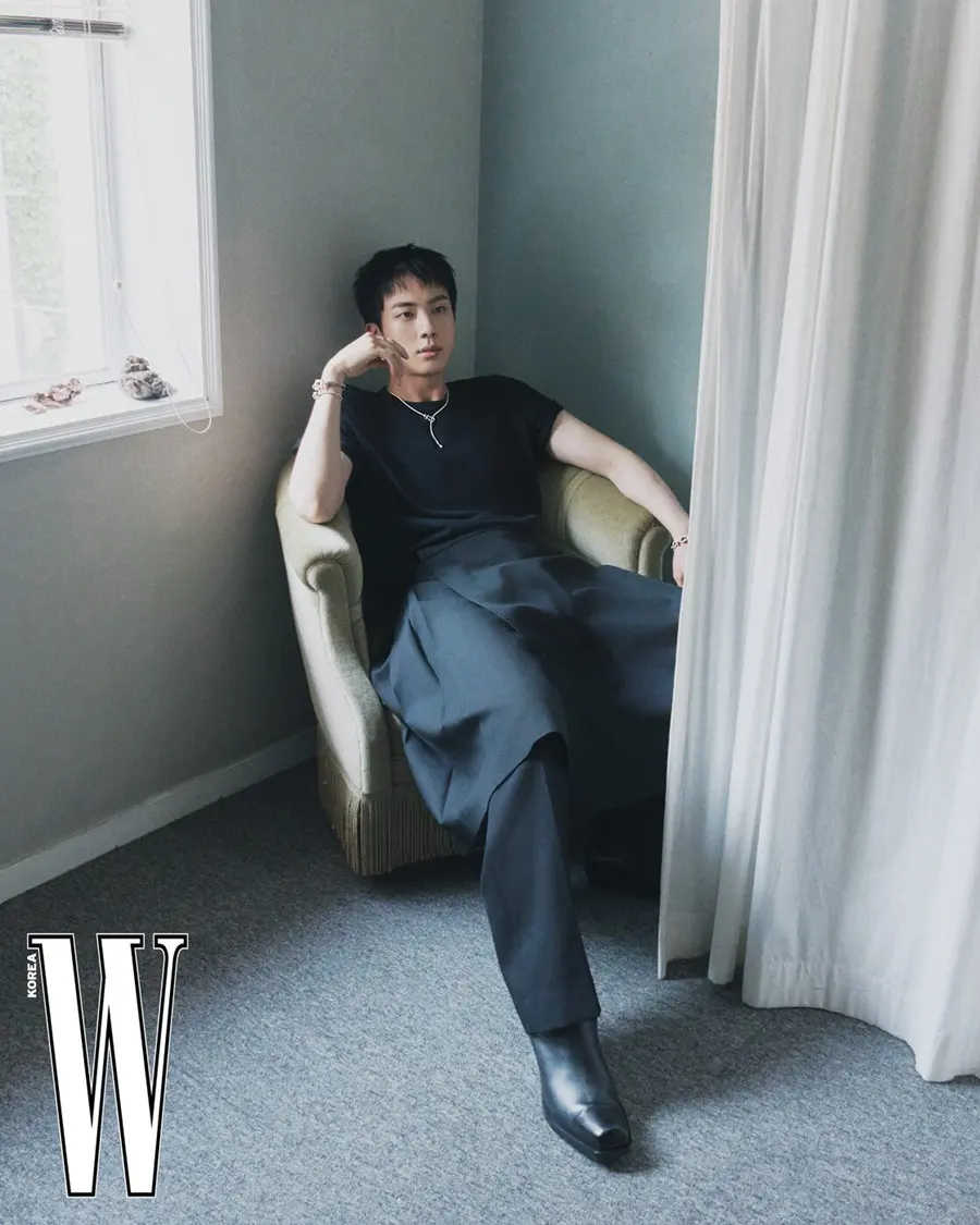 BTS Jin @ W Korea August 2024