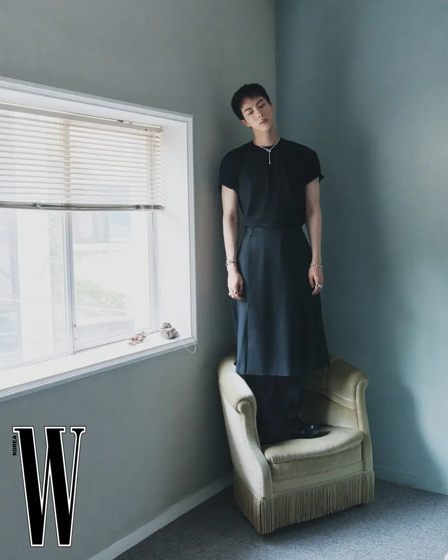 BTS Jin @ W Korea August 2024