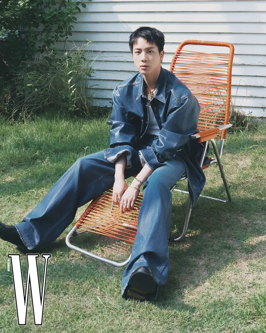 BTS Jin @ W Korea August 2024