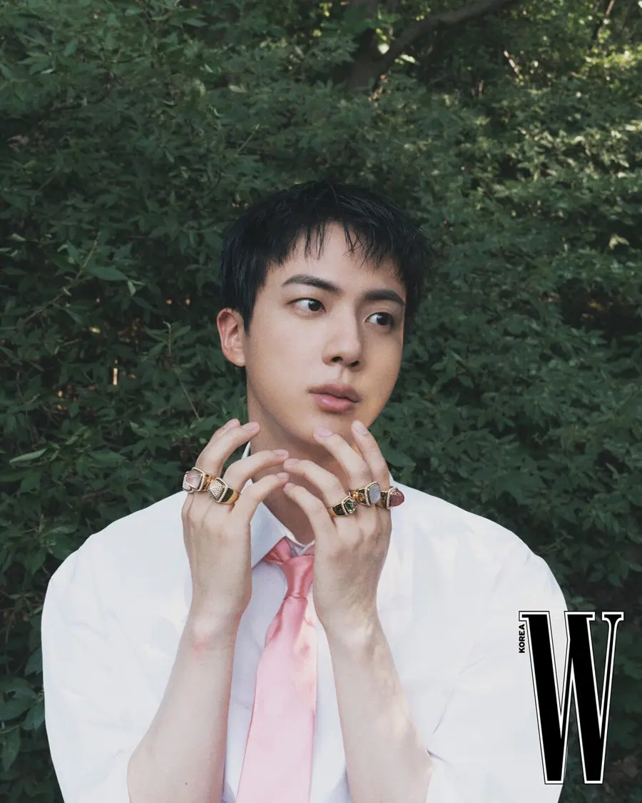 BTS Jin @ W Korea August 2024