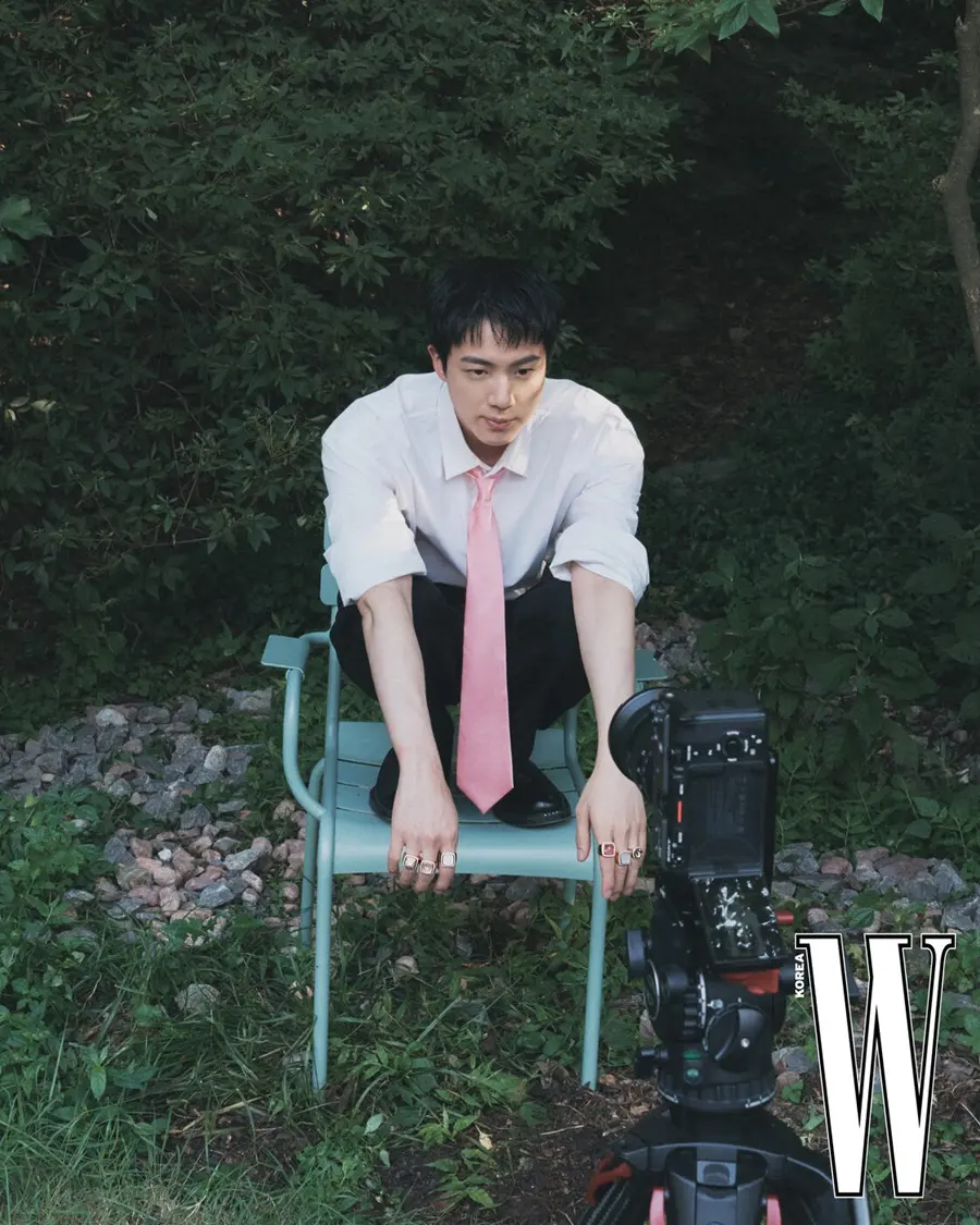 BTS Jin @ W Korea August 2024