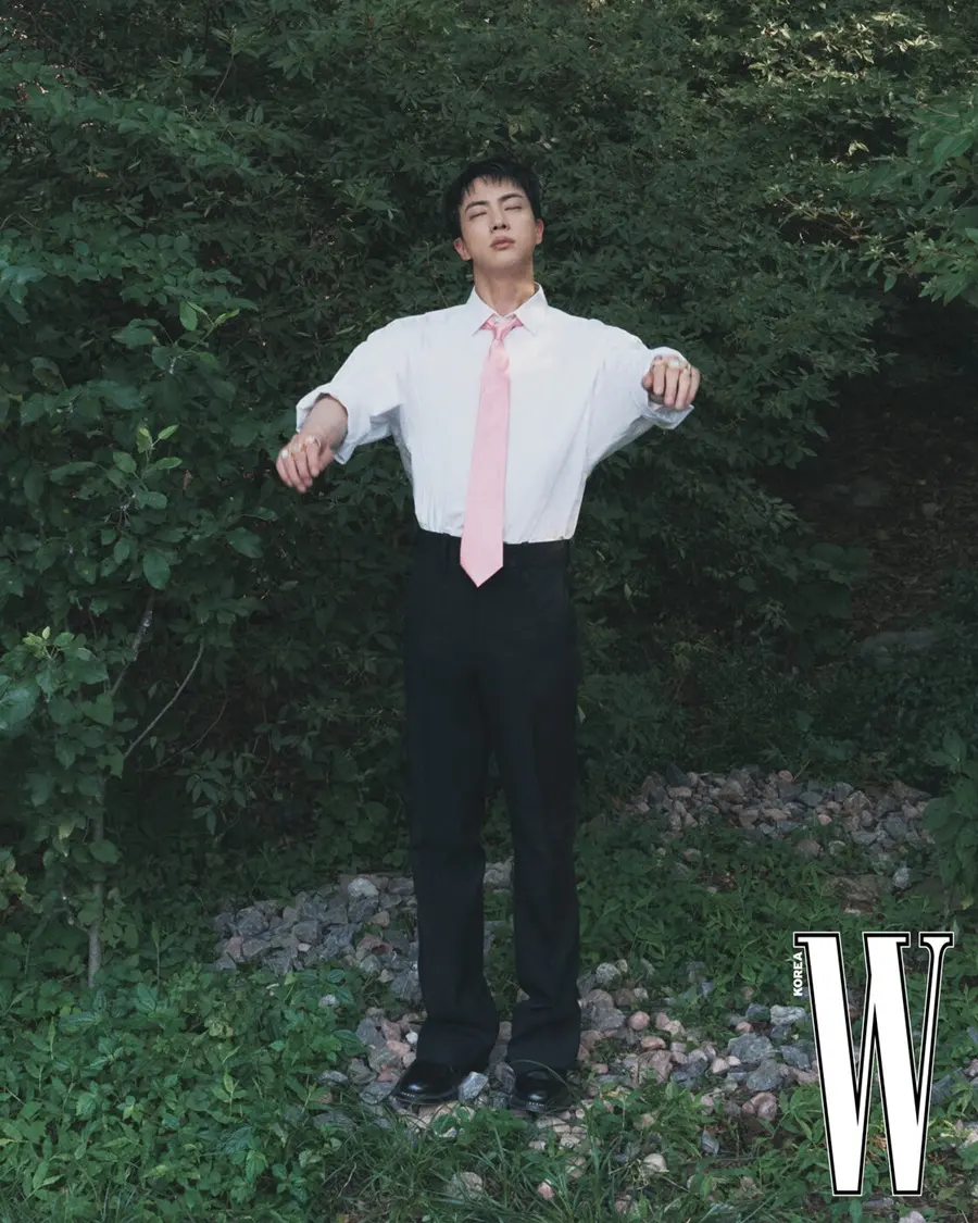 BTS Jin @ W Korea August 2024