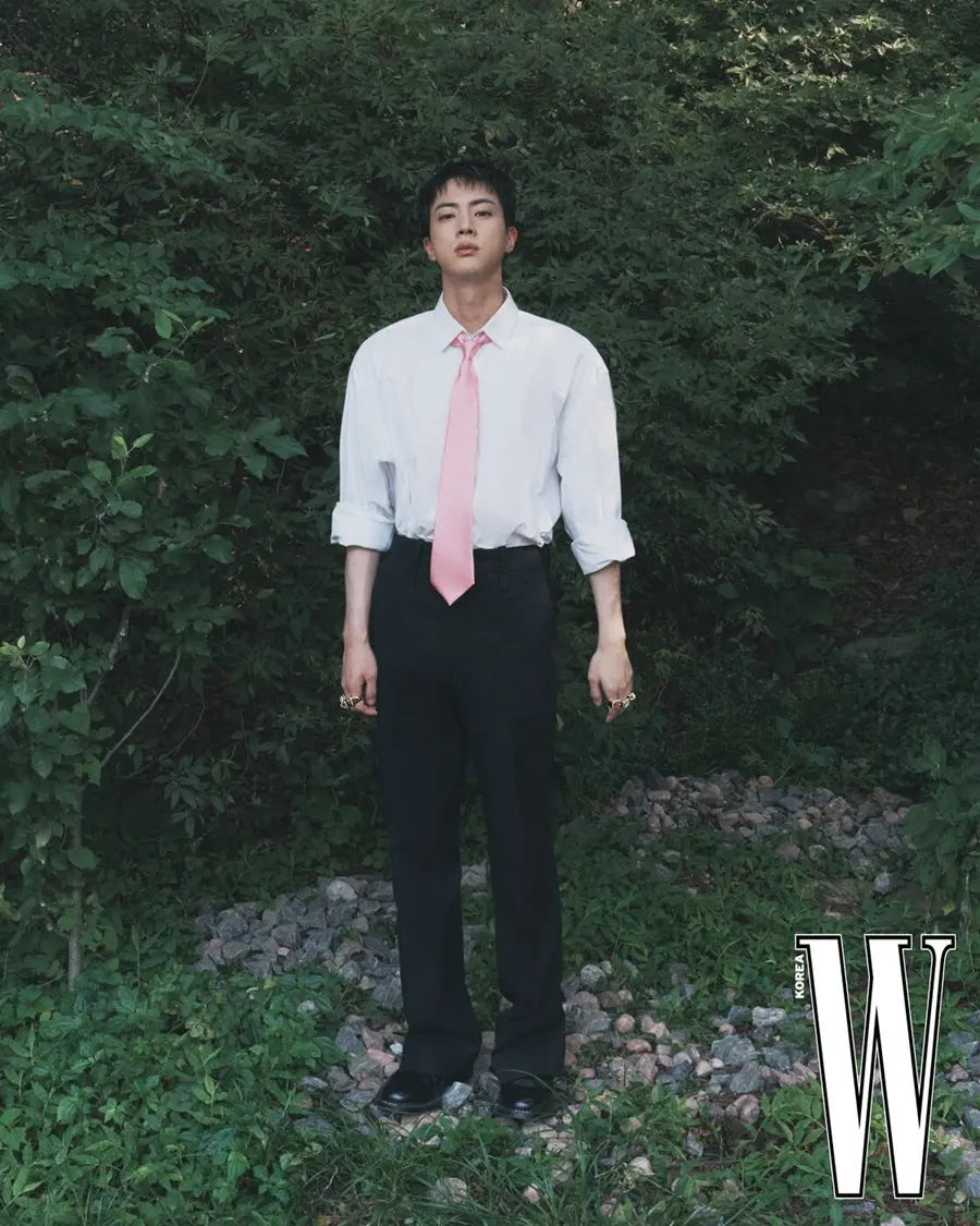 BTS Jin @ W Korea August 2024