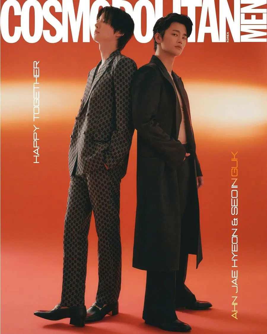 Seo In Guk & Ahn Jae Hyun @ COSMOPOLITAN Men Korea August 2024