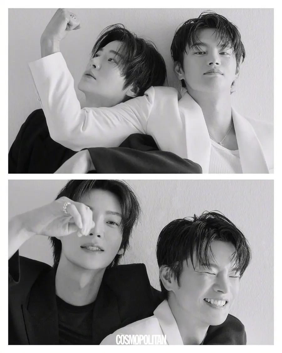 Seo In Guk & Ahn Jae Hyun @ COSMOPOLITAN Men Korea August 2024