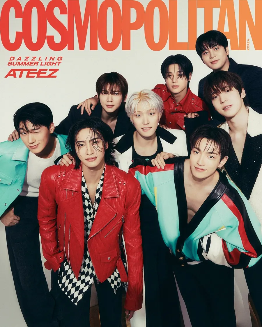 ATEEZ @ COSMOPOLITAN Korea July 2024