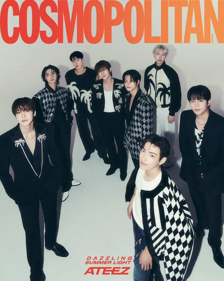 ATEEZ @ COSMOPOLITAN Korea July 2024