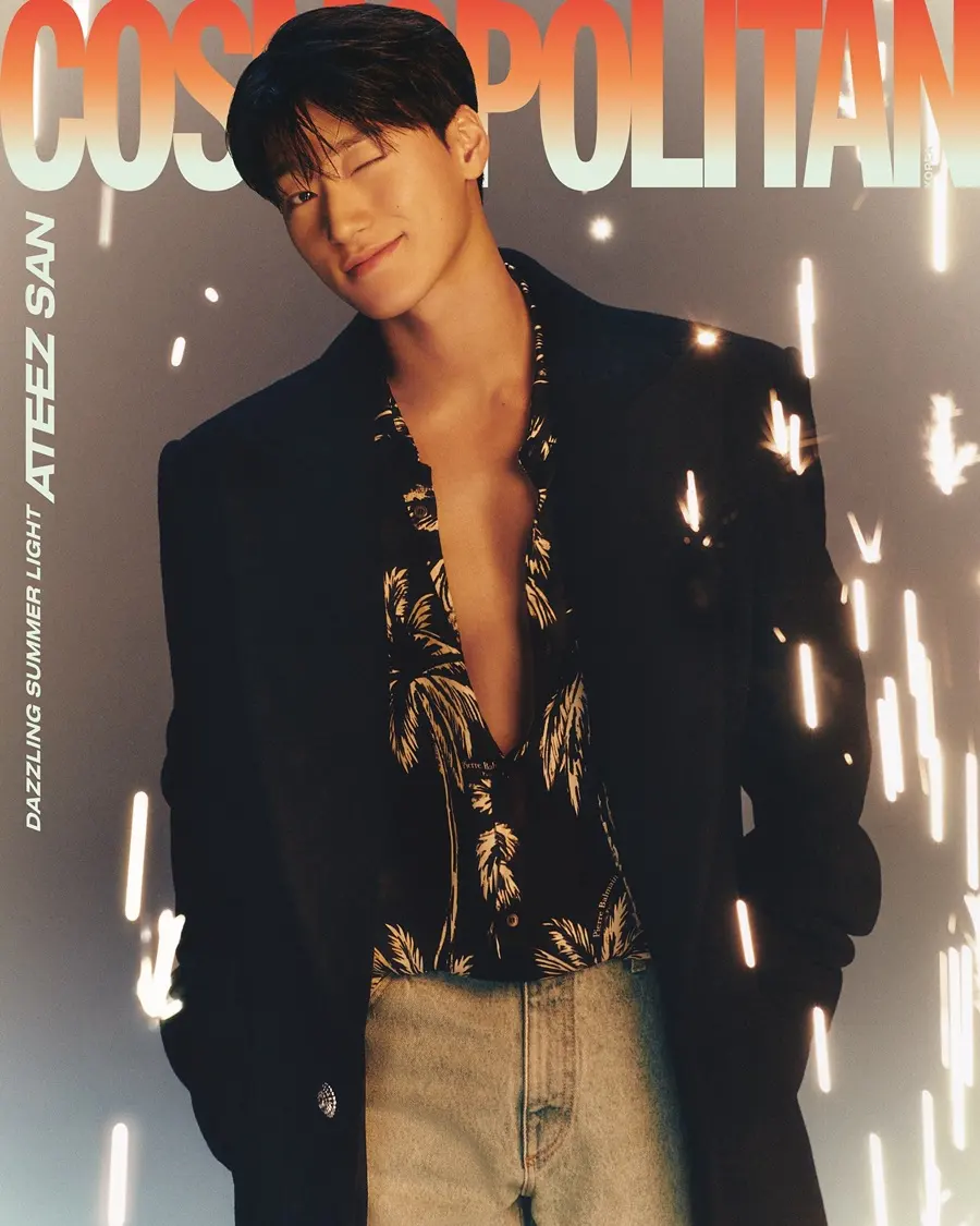 ATEEZ @ COSMOPOLITAN Korea July 2024