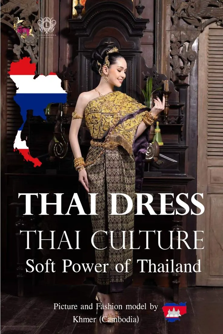 Cambodia wedding costume.Khmer wedding dress. Cambodian wedding by Thai dress.cambodia history