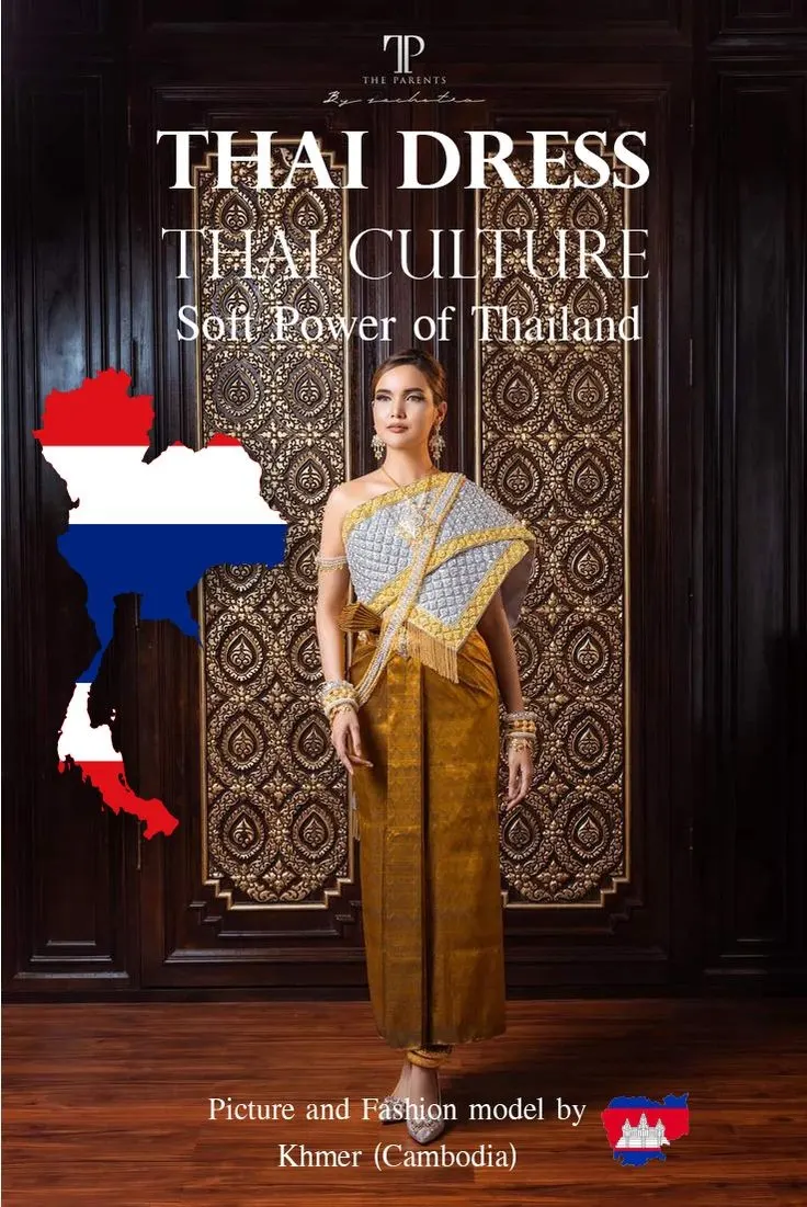 Cambodia wedding costume.Khmer wedding dress. Cambodian wedding by Thai dress.cambodia history