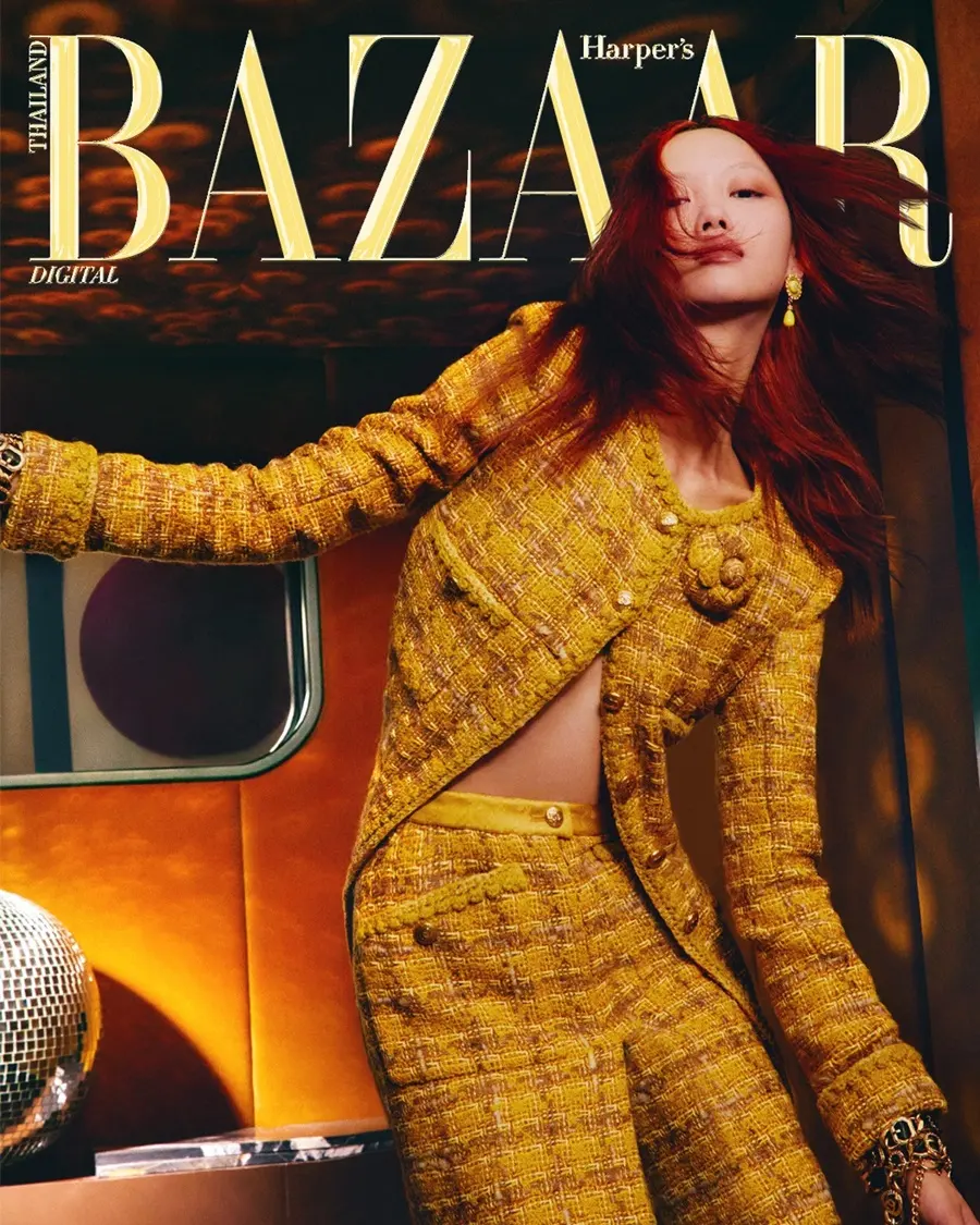 แจน ใบบุญ @ Harper's BAZAAR Thailand June 2024