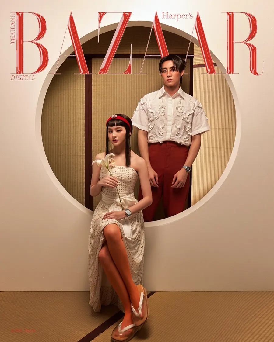 มีน พีชวิชญ์ & มิ้ม รัตนวดี @ Harper's BAZAAR Thailand July 2024