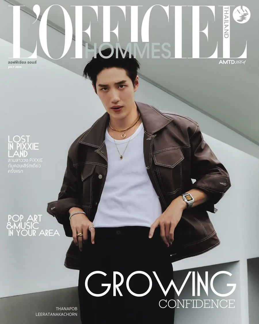 ต่อ-ธนภพ @ L'Officiel Hommes Thailand July 2024