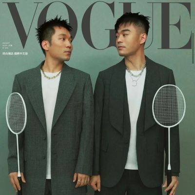 Lee Yang & Wang Chi Lin @ VOGUE Taiwan August 2024