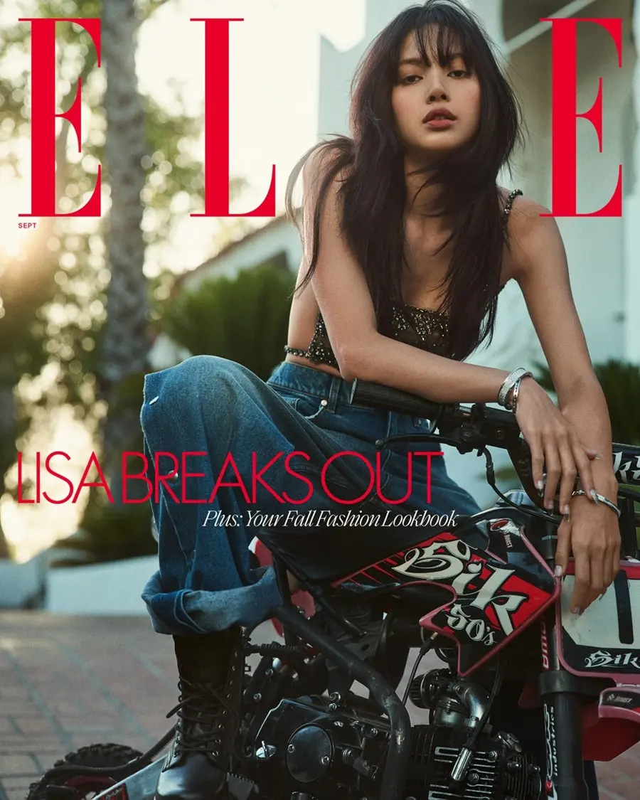 Lisa @ ELLE US September 2024