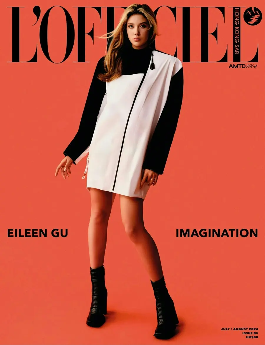 Eileen Gu @ L'Officiel Hong Kong July-August 2024