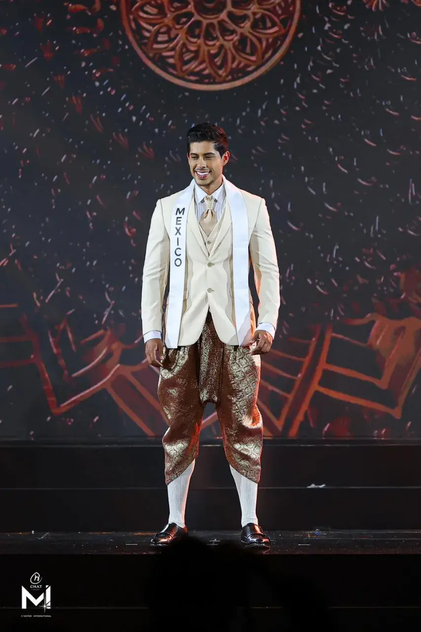 Contestants of Mister International 2023 in the Thai Traditional Costumes 🇹🇭