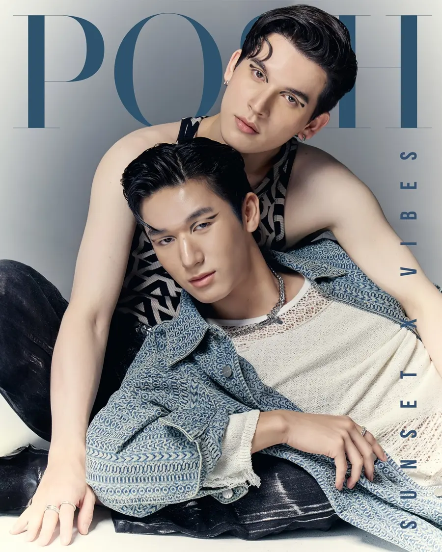 มอส-ภาณุวัฒน์ & แบงค์-มณฑป @ POSH Magazine Thailand