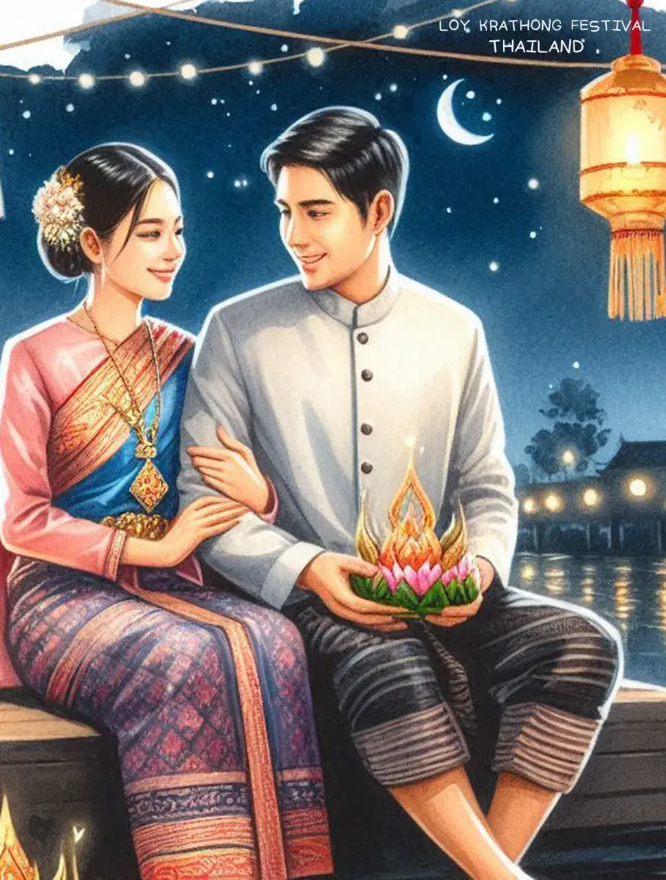 The splendor of Thai culture in Loy Krathong Festival | THAILAND 🇹🇭