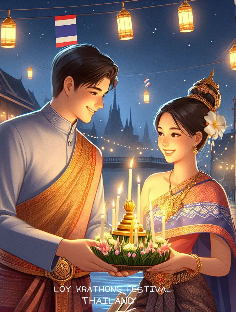 The splendor of Thai culture in Loy Krathong Festival | THAILAND 🇹🇭