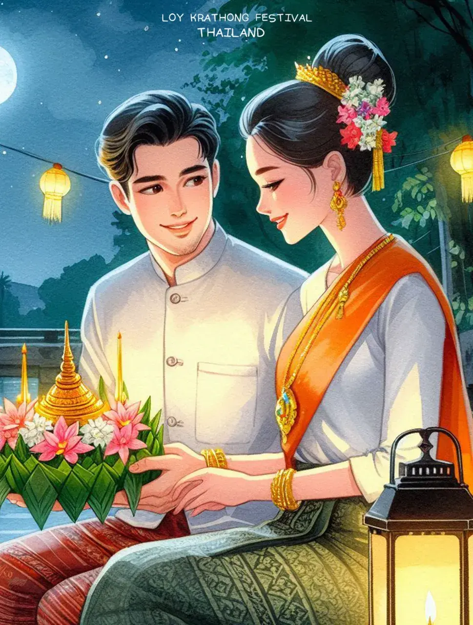 The splendor of Thai culture in Loy Krathong Festival | THAILAND 🇹🇭