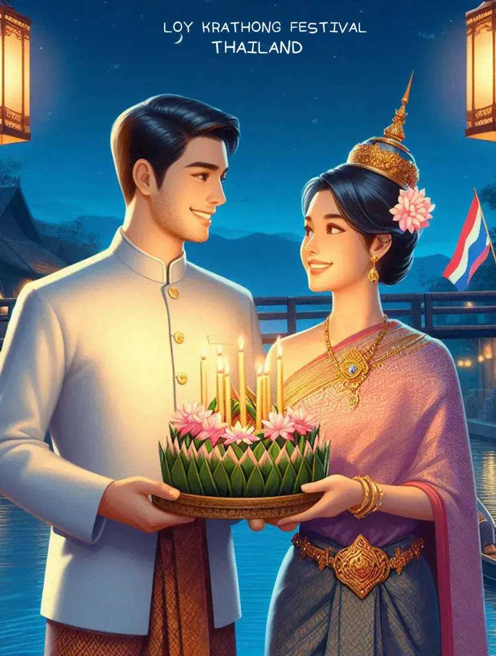 The splendor of Thai culture in Loy Krathong Festival | THAILAND 🇹🇭