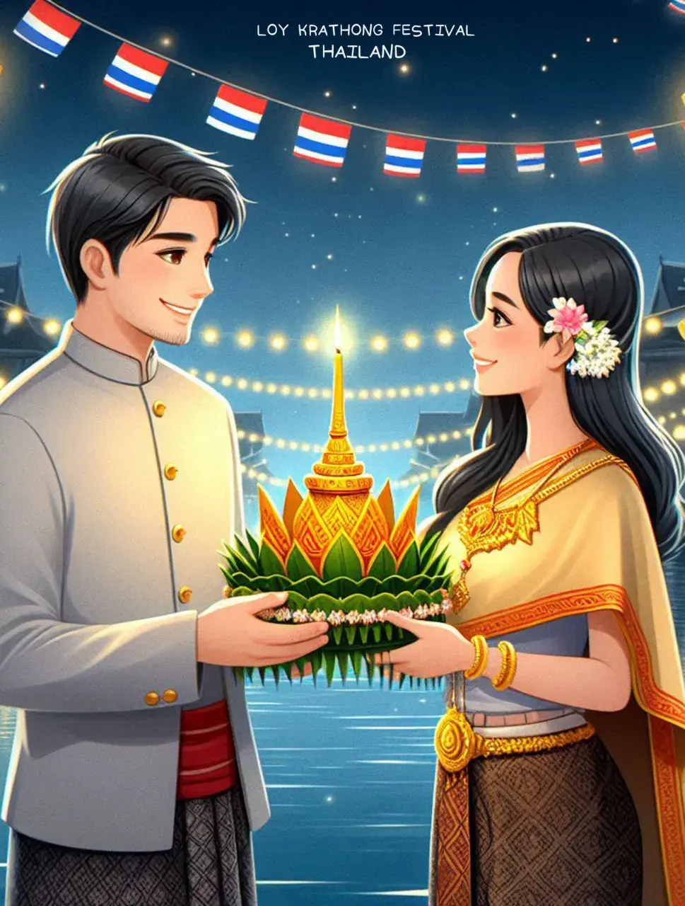 The splendor of Thai culture in Loy Krathong Festival | THAILAND 🇹🇭